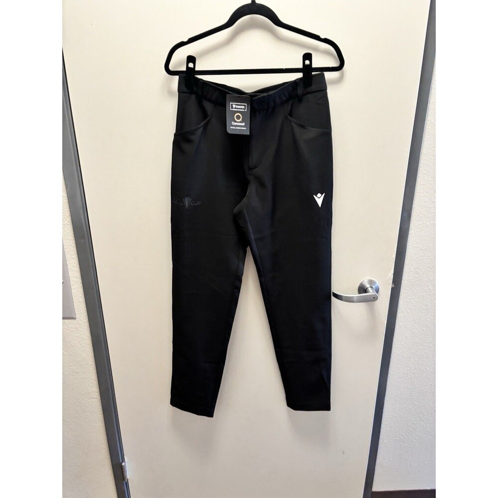 Macron Training Pants Men’s S Black NWT Concacaf Gold Cup Soccer Football
